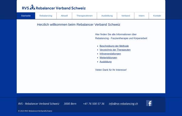 RVS - Rebalancing Verband Schweiz