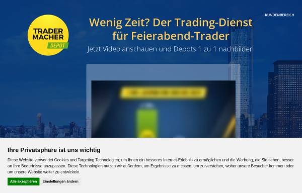 Vorschau von www.cfd-brief.de, CFD-Brief Trading Group GmbH & Co. KG