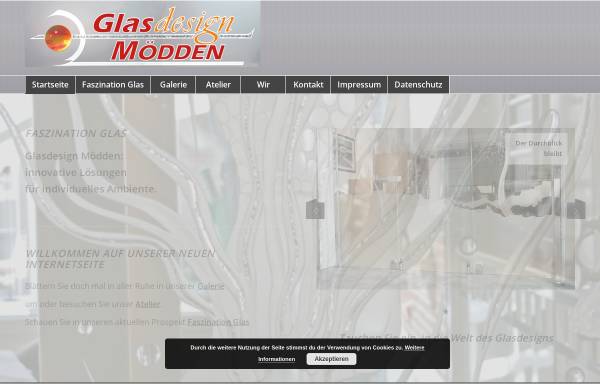 Vorschau von www.moedden.de, Glasdesign Mödden