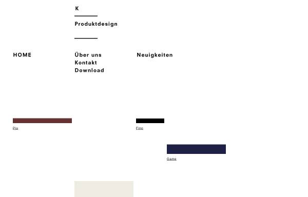 Vorschau von www.k-produktdesign.de, K-Produktdesign - Detlev Klein/Petra Panreck GbR