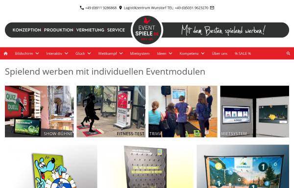 Vorschau von www.eventspiele.de, Eventspiele, Eva Wegner