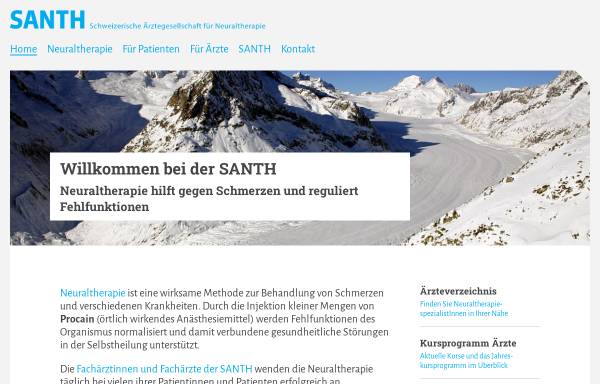 Vorschau von www.santh.ch, SANTH