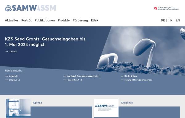 Schweizerische Akademie der Medizinischen Wissenschaften (SAMW)