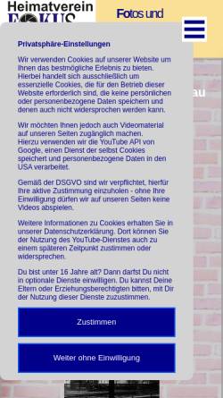 Vorschau der mobilen Webseite dlw.pfortz-maximiliansau.de, Die Linol oder die Geschichte der Deutsche Linoleumwerke AG Maximiliansau (DLW) 1891-2004