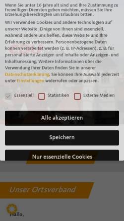 Vorschau der mobilen Webseite www.cdu-hassloch.de, CDU Haßloch