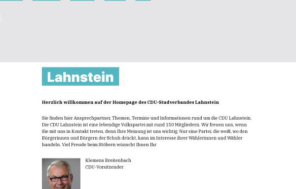 Vorschau von www.cdu-lahnstein.de, CDU Lahnstein