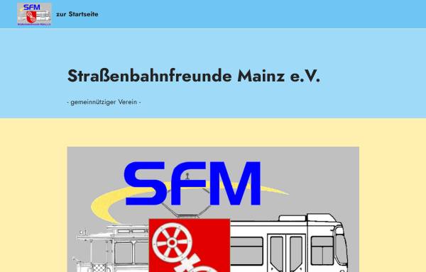 Vorschau von www.strassenbahnfreunde-mainz.de, Straßenbahnfreunde Mainz e.V.