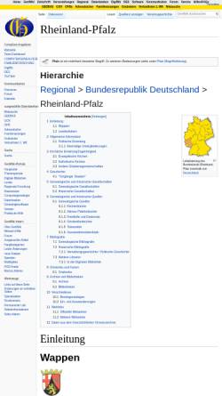 Vorschau der mobilen Webseite wiki-de.genealogy.net, Rheinland-Pfalz bei Genealogy.net