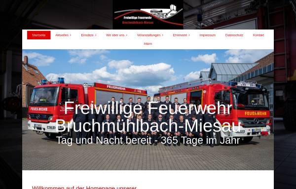 Vorschau von ff-bruchmuehlbach-miesau.de, Freiwillige Feuerwehr Bruchmühlbach-Miesau