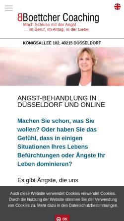 Vorschau der mobilen Webseite www.boettcher-coaching.de, Birgit Böttcher