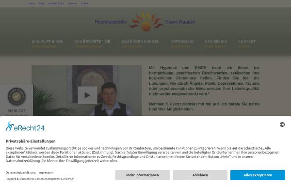 Vorschau von www.hypnosepraxis-rausch.de, Frank Rausch