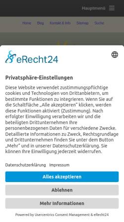 Vorschau der mobilen Webseite www.hypnosepraxis-rausch.de, Frank Rausch