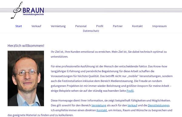 Braun Veranstaltungstechnik, Inh. Dipl.-Ing. Matthias Braun