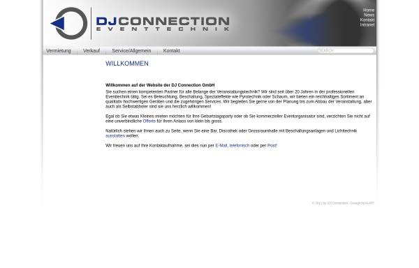 Vorschau von www.djconnection.ch, DJ Connection GmbH