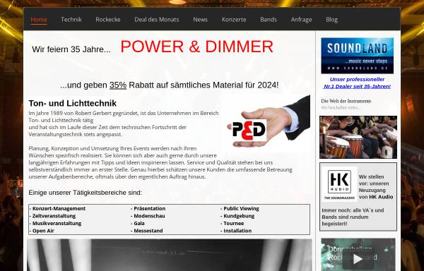 Power & Dimmer, Inh. Robert Gerbert