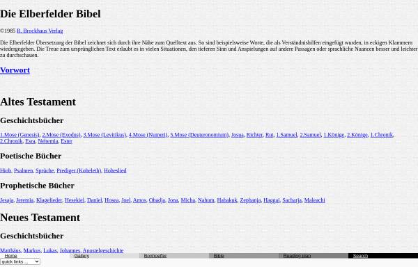 Vorschau von www.joyma.com, Elberfelder Bibel