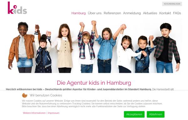 Vorschau von agenturkids.de, Agentur KIDS