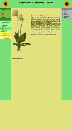 Vorschau der mobilen Webseite www.phyto-lexikon.de, Heilpflanzen- und Heilkräuterlexikon