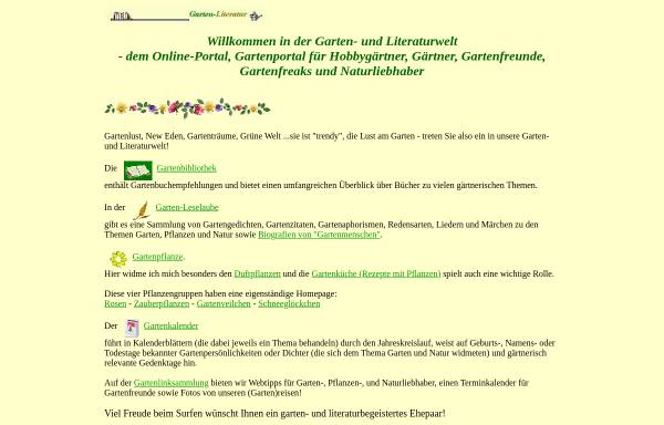 Vorschau von www.garten-literatur.de, Garten-Literatur.de