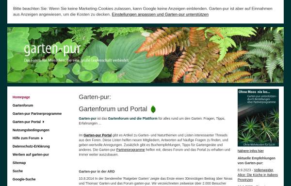 Vorschau von www.garten-pur.de, Garten-pur
