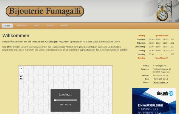 Vorschau von www.fumagalli.ch, A. Fumagalli AG