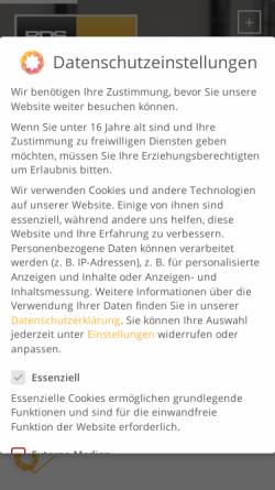 Vorschau der mobilen Webseite www.stahlhandel.com, Bundesverband Deutscher Stahlhandel (BDS)