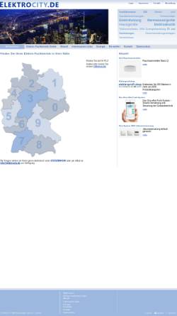 Vorschau der mobilen Webseite elektrocity.de, Elektrocity.de