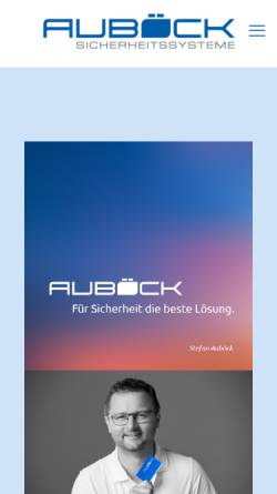 Vorschau der mobilen Webseite www.auboeck.co.at, Auböck Schlüssel-, Sperr- & Sicherheitssysteme