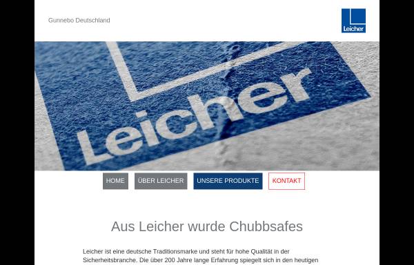 Vorschau von www.leicher.de, Leicher Projekt GmbH