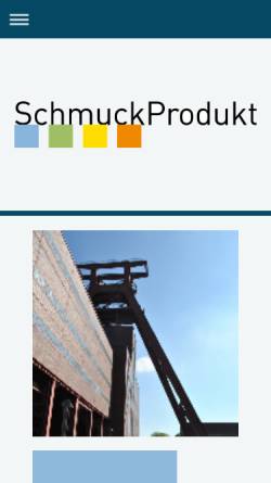 Vorschau der mobilen Webseite www.schmuckprodukt.de, SchmuckProdukt
