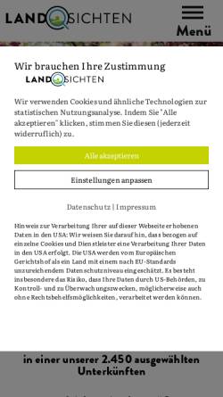 Vorschau der mobilen Webseite www.bauernhofurlaub-deutschland.de, Bundesarbeitsgemeinschaft UadB/Landtourismus e.V.