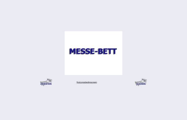 Vorschau von www.messe-bett.de, Messe-Bett