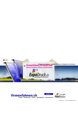 Vorschau der mobilen Webseite www.firmenfahnen.ch, De Rivo & Hilgevoord GmbH
