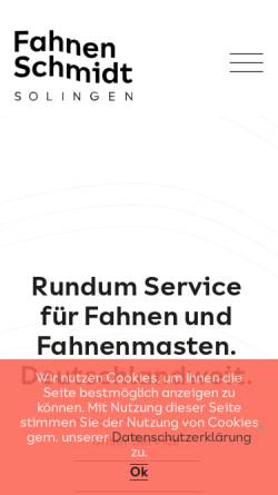 Vorschau der mobilen Webseite www.hh-schmidt.de, H.H. Schmidt & Co. GmbH