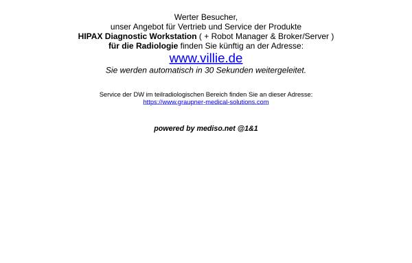 Vorschau von www.hipax.de, Hipax by Steinhart Medizinsysteme GmbH