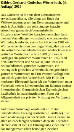 Vorschau der mobilen Webseite www.koeblergerhard.de, Gotisches Wörterbuch
