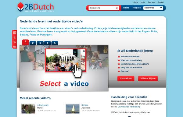 Vorschau von www.2bdutch.nl, 2BDutch.nl