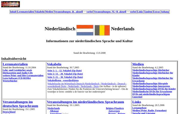 Vorschau von infos-fuer-alle.de, Niederländisch: Informationen zur niederländischen Sprache und Kultur