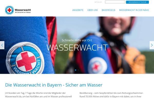 Vorschau von www.wasserwacht-online.de, DRK-Wasserwacht