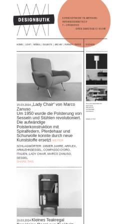 Vorschau der mobilen Webseite www.designbutik.ch, Designbutik