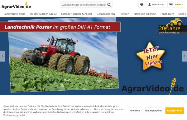 Vorschau von www.agrarvideo.de, AgrarVideo.de