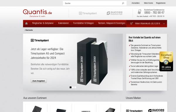 Vorschau von www.quantis.de, Quantis - Weber eBusiness Services GmbH