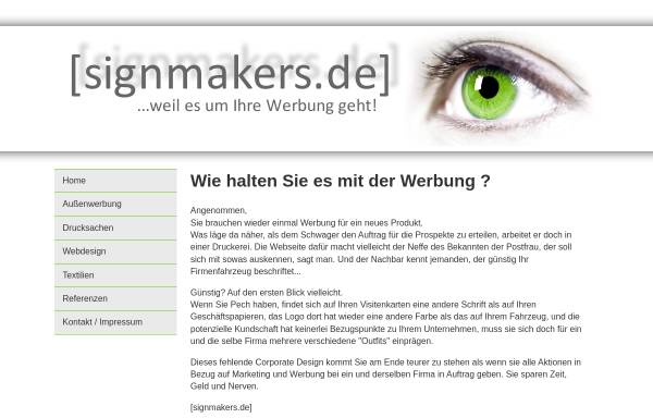 Vorschau von www.signmakers.de, Michael Peter, Hebezeuge