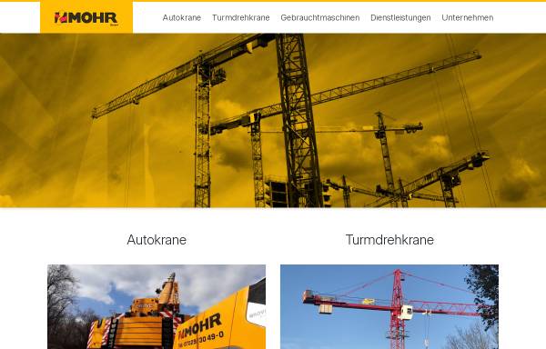 Mohr Autokran- und Gerätevermietung GmbH