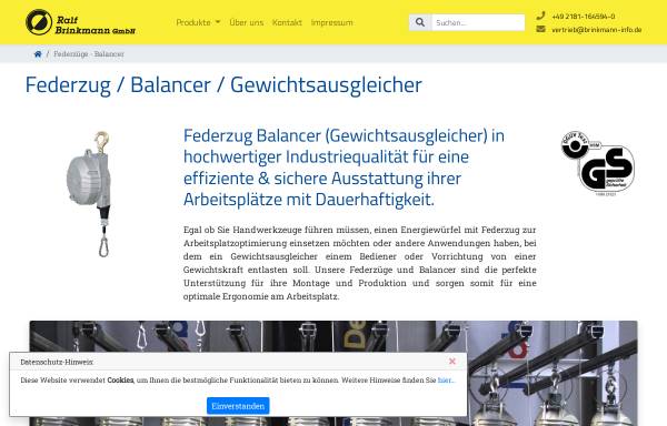 Vorschau von www.federzuege-balancer.de, Ralf Brinkmann