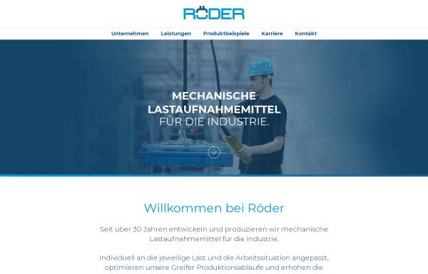 Röder GmbH Manufaktur für Sonderhebezeuge