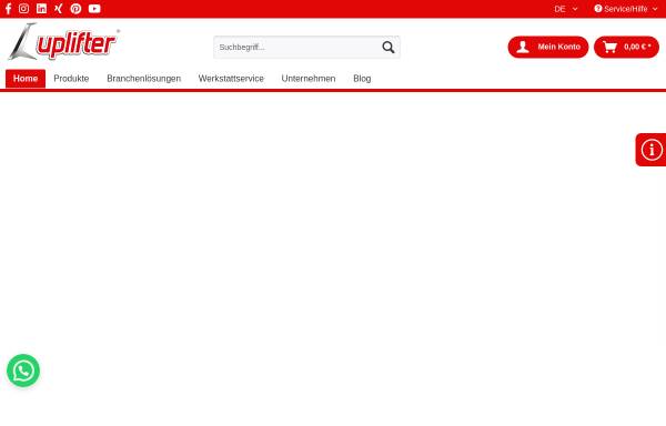Vorschau von uplifter.de, Uplifter GmbH & Co.KG