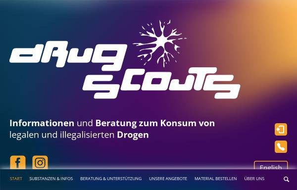 Vorschau von drugscouts.de, Drug Scout des Suchtzentrum Leipzig