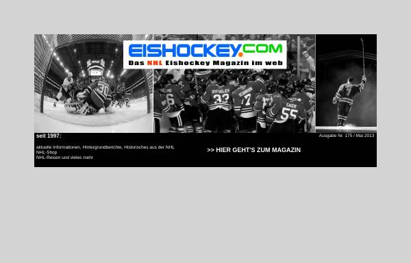 Vorschau von www.eishockey.com, NHL - Eishockeymagazin