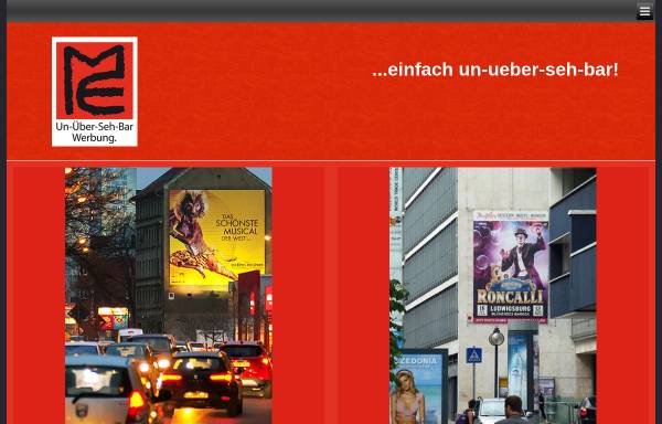 Vorschau von www.un-ueber-seh-bar.de, Un-Über-Seh-Bar Werbung - M. Elscheich